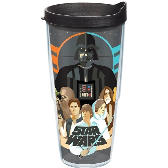Tervis Star Wars Classic Double Wall Insulated Tumbler Lid Set- 24 oz USA RARE - Picture 17 of 17